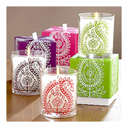 Cost Plus World Market Paisley Candles